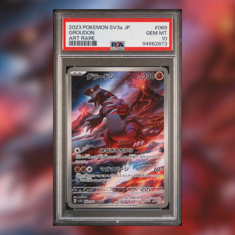 Groudon SV3A-069 (PSA 10)