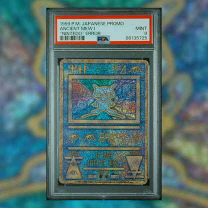 Ancient Mew 'Nintedo' Error (PSA 9)
