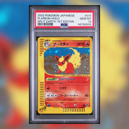 Flareon 017 1°Ed (PSA 10)