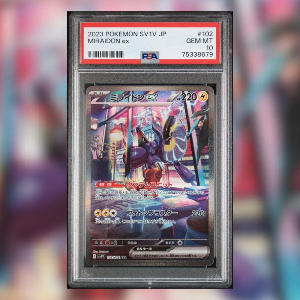 Miraidon ex SV1V-102 (PSA 10)