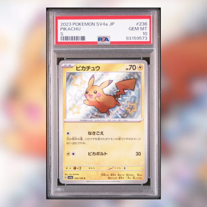 Pikachu SV4A-236 (PSA 10)