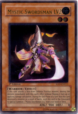 Spadaccino Mistico LV2 - Soul of the Duelist (Ultimate Rare) [SOD-011]
