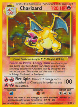 Charizard - Set Base (Holo Rare) [BS-4]