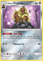 Alolan Dugtrio - Unbroken Bonds (Rare) [UNB-122]