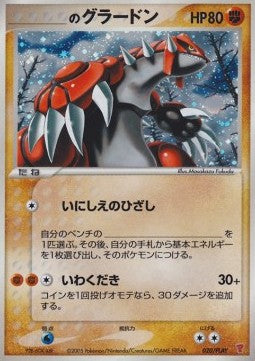_____'s Groudon - PLAY Promos (Promo) [PLAY-020]