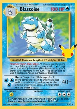 Blastoise - Gran Festa (Holo Rare) [CEL-BS 2]
