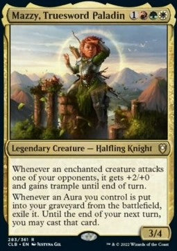 Mazzy, Paladina Rettaspada - Leggende di Commander: Battaglia per Baldur’s Gate (Rare) [CLB-283]