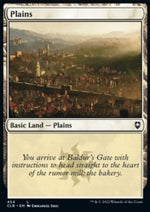 Pianura - Leggende di Commander: Battaglia per Baldur’s Gate: Extras (Land) [XCLB-454]