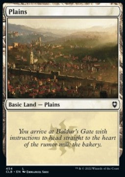 Pianura - Leggende di Commander: Battaglia per Baldur’s Gate: Extras (Land) [XCLB-454]