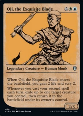 Oji, la Lama Eccelsa - Leggende di Commander: Battaglia per Baldur’s Gate: Extras (Uncommon) [XCLB-436]