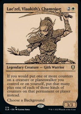 Lae'zel, Campionessa di Vlaakith - Leggende di Commander: Battaglia per Baldur’s Gate: Extras (Rare) [XCLB-378]