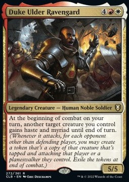 Duca Ulder Ravengard - Leggende di Commander: Battaglia per Baldur’s Gate (Rare) [CLB-272]