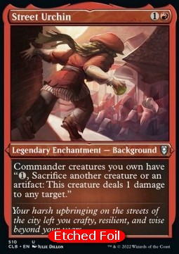 Street Urchin - Leggende di Commander: Battaglia per Baldur’s Gate: Extras (Uncommon) [XCLB-510]
