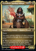 Dynaheir, Invocatrice Esperta - Leggende di Commander: Battaglia per Baldur’s Gate: Extras (Rare) [XCLB-532]