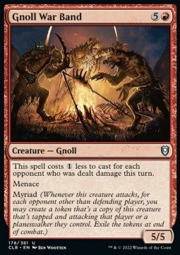 Banda da Guerra di Gnoll - Leggende di Commander: Battaglia per Baldur’s Gate (Uncommon) [CLB-178]