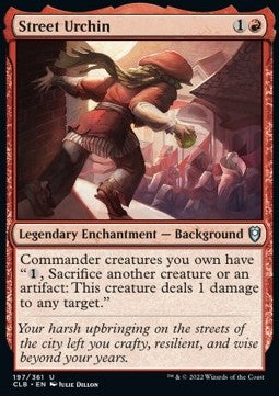 Street Urchin - Leggende di Commander: Battaglia per Baldur’s Gate (Uncommon) [CLB-197]