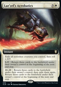 Acrobazie di Lae'zel - Leggende di Commander: Battaglia per Baldur’s Gate: Extras (Rare) [XCLB-556]