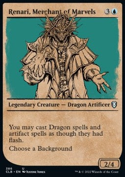 Renari, Mercante di Meraviglie - Leggende di Commander: Battaglia per Baldur’s Gate: Extras (Uncommon) [XCLB-386]
