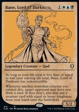 Bane, Signore dell'Oscurità - Leggende di Commander: Battaglia per Baldur’s Gate: Extras (Rare) [XCLB-415]