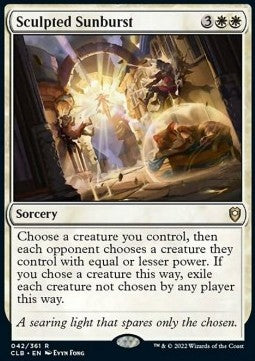 Esplosione Solare Plasmata - Leggende di Commander: Battaglia per Baldur’s Gate (Rare) [CLB-42]