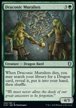 Muralisti Draconici - Leggende di Commander: Battaglia per Baldur’s Gate (Uncommon) [CLB-224]