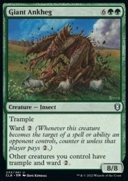 Ankheg Gigante - Leggende di Commander: Battaglia per Baldur’s Gate (Uncommon) [CLB-233]