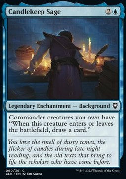 Sapiente di Candlekeep - Leggende di Commander: Battaglia per Baldur’s Gate (Common) [CLB-60]