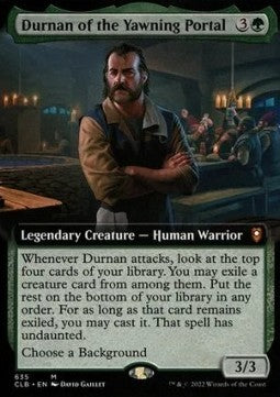 Durnan del Portale Spalancato - Leggende di Commander: Battaglia per Baldur’s Gate: Extras (Mythic) [XCLB-635]