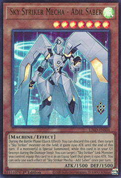 Sky Striker Mecha - Adil Saber - Deck Moderni Leggendari 2026 (Ultra Rare) [L26D-S04]