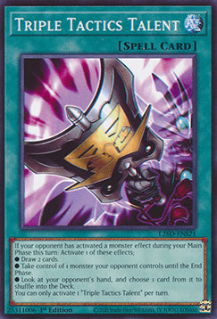 Talento Tattiche Triple - Deck Moderni Leggendari 2026 (Common) [L26D-S21]