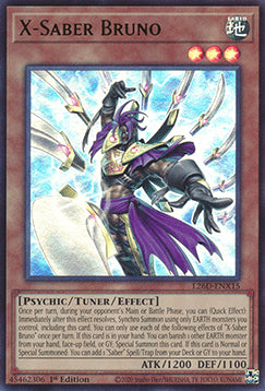 X-Saber Bruno - Deck Moderni Leggendari 2026 (Ultra Rare) [L26D-X15]