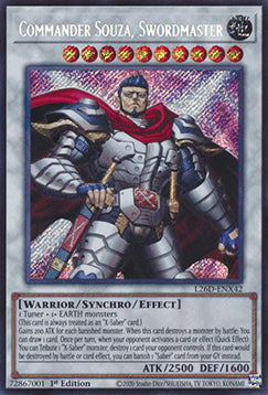 Commander Souza, Swordmaster - Deck Moderni Leggendari 2026 (Secret Rare) [L26D-X42]