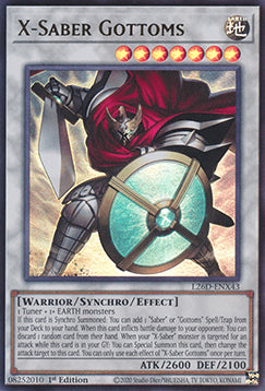 X-Saber Gottoms - Deck Moderni Leggendari 2026 (Ultra Rare) [L26D-X43]