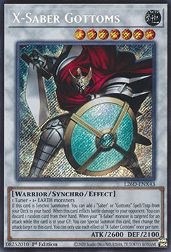 X-Saber Gottoms - Deck Moderni Leggendari 2026 (Secret Rare) [L26D-X43]