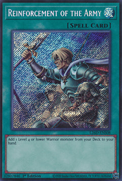 Rinforzi dell'Esercito - Deck Moderni Leggendari 2026 (Secret Rare) [L26D-S08]