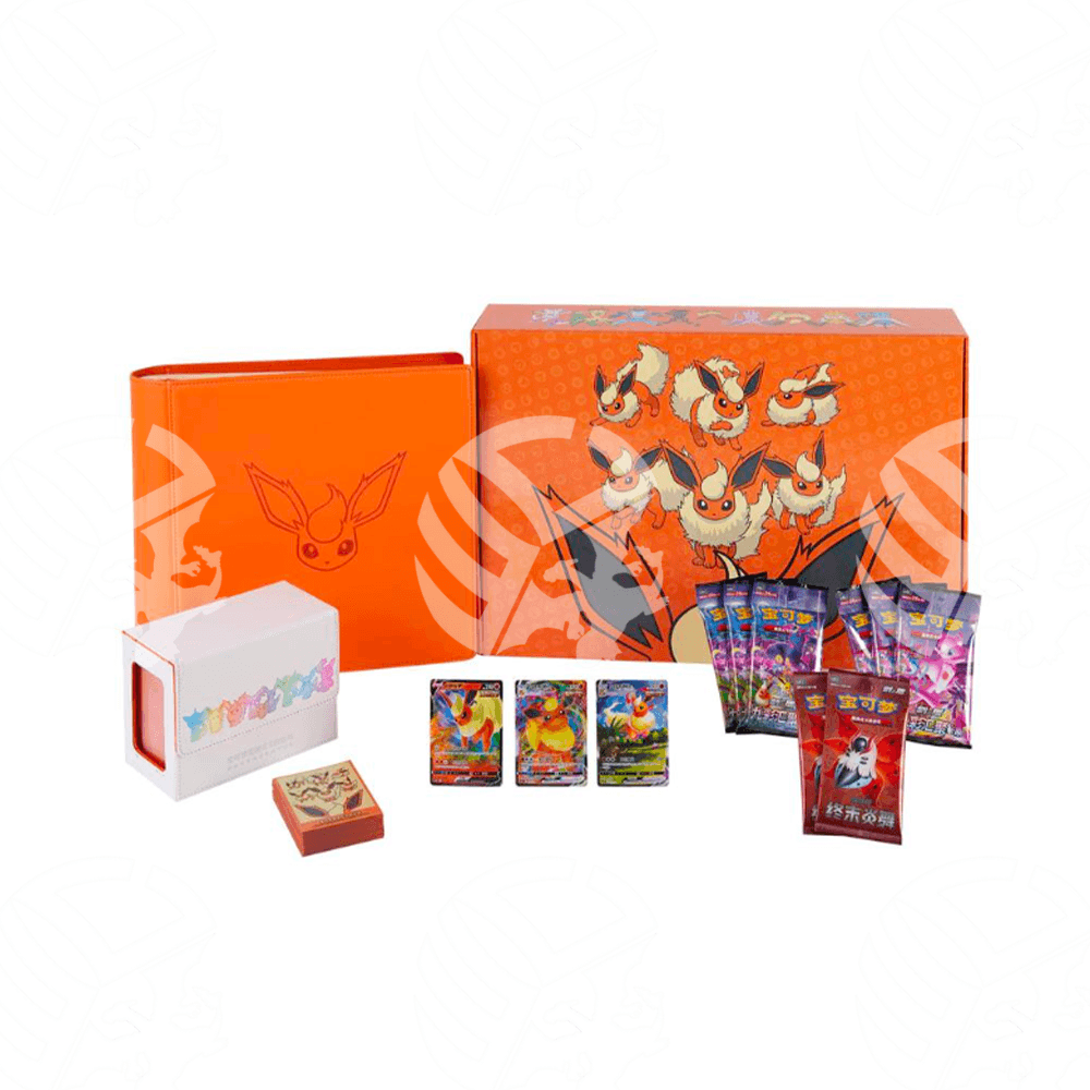 Pokemon TCG S-Chinese 2024 Eevee GX FLAREON Special Collection (Copia) - Warcard